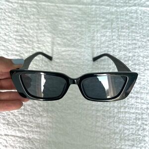 black y2k sunglasses